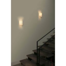 Netlighting Cotton Beige Square Wall Light 200x 125x 105 1x E27 - thumbnail 2