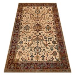 RugsX Wool Polonia Rug in Red - Size: 235 cm x 350 cm - thumbnail 1