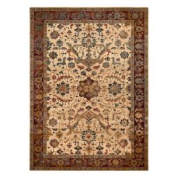 RugsX Wool Polonia Rug in Red - Size: 235 cm x 350 cm - thumbnail 2