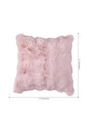 Living and Home Plush Throw Pillow Cover Pillowcase in Pink - thumbnail 8