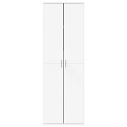 Berkfield Home Highboard White 60x35x180 cm Engineered Wood - Size: 60 x 35 x 180 cm - thumbnail 3