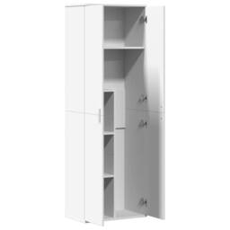 Berkfield Home Highboard White 60x35x180 cm Engineered Wood - Size: 60 x 35 x 180 cm - thumbnail 6