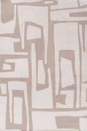 THE RUGS Loft Abstract Living Room Area Rug & Runners Soft Pile in Beige - Size: 80 cm x 150 cm - thumbnail 1