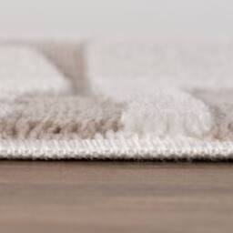 THE RUGS Loft Abstract Living Room Area Rug & Runners Soft Pile in Beige - Size: 80 cm x 150 cm - thumbnail 7