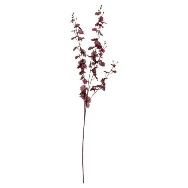 Wyld Haus Set of 3 Deep Burgundy Orchid Sprays Artificial Flowers 91 cm - image 1