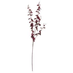 Wyld Haus Set of 3 Deep Burgundy Orchid Sprays Artificial Flowers 91 cm