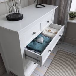 Nöa and Nani Karlstad Chest of Drawers 2+3 Drawer in White - thumbnail 4