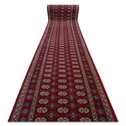 RugsX Wool Nain Runner in Red - Size: 80 cm x 350 cm - thumbnail 1