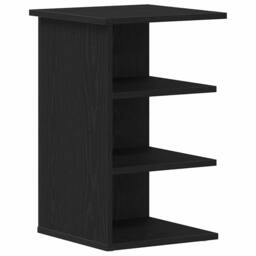Berkfield Home Side Cabinet Black Oak 35x35x55 cm Engineered wood - Size: 35 x 35 x 55 cm - thumbnail 3