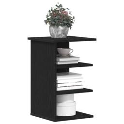 Berkfield Home Side Cabinet Black Oak 35x35x55 cm Engineered wood - Size: 35 x 35 x 55 cm - thumbnail 1