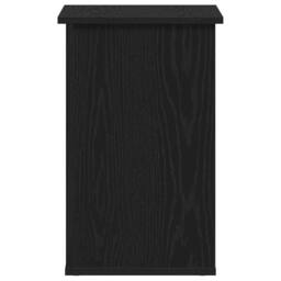 Berkfield Home Side Cabinet Black Oak 35x35x55 cm Engineered wood - Size: 35 x 35 x 55 cm - thumbnail 7
