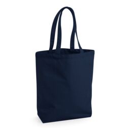 Westford Mill Plain Camden Shopper Shopping Bag (13 Litres) in Navy - thumbnail 1