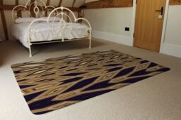 Benjamin Tate Design Geometric Tiles Rug in Natural - Size: Large - thumbnail 3