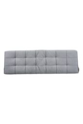 Living and Home Soft Headboard pillow Cushion with Removable Cover in Light Grey - thumbnail 7
