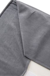 Living and Home Soft Headboard pillow Cushion with Removable Cover in Light Grey - thumbnail 9