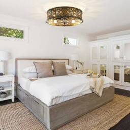 NIVOR 50cm Caged Vintage Victorian Rustic Crystal Ceiling Fans with Lights in Bronze - thumbnail 7