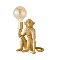 ValueLights George Monkey Gold Table Lamp - thumbnail 5