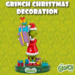 VFM e-Store Grinch 3D Christmas Decoration Festive Gift 15cm x 10cm Green X 1 - Size: 15 cm x 10 cm - thumbnail 3