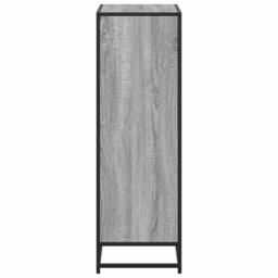 Berkfield Home Modern Book Cabinet Grey Sonoma 60x35x107.5 cm Engineered Wood - thumbnail 5