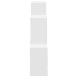 Berkfield Home Wall Cabinet 78x18x71 cm White Engineered Wood - Size: 78 x 18 x 71 cm - thumbnail 5