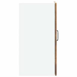 Berkfield Home Kitchen Wall Cabinet Kalmar Smoked Oak Engineered Wood in Brown - thumbnail 5