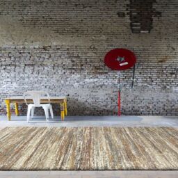 The Rug Shop UK Beige Modern Easy to clean Machine Made Abstract Rug - Size: 160 cm x 230 cm - thumbnail 1