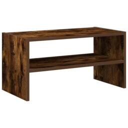 Berkfield Home Shoe Rack Stackable Smoked Oak 60x30x30.5 cm in Brown - thumbnail 6