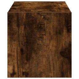 Berkfield Home Shoe Rack Stackable Smoked Oak 60x30x30.5 cm in Brown - thumbnail 5