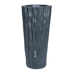 Charles Bentley Alana Flower 160L Water Butt in Dark Blue - thumbnail 2