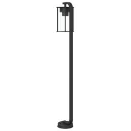 Berkfield Home Outdoor Floor Lamps 3pcs Black 100 cm Stainless Steel - thumbnail 6