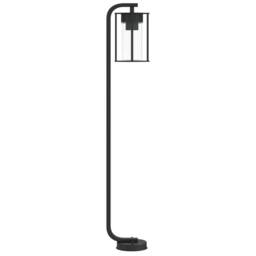 Berkfield Home Outdoor Floor Lamps 3pcs Black 100 cm Stainless Steel - thumbnail 5