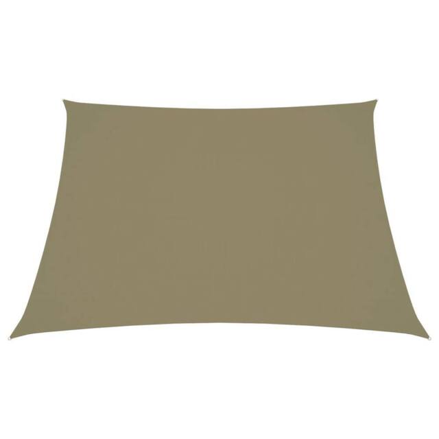Berkfield Home Sunshade Sail Oxford Fabric Trapezium 2/4x3 m Beige - image 1