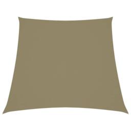Berkfield Home Sunshade Sail Oxford Fabric Trapezium 2/4x3 m Beige - thumbnail 2