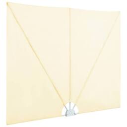 Berkfield Home Collapsible Terrace Side Awning Cream 300x200 cm - thumbnail 5