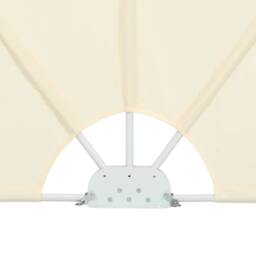 Berkfield Home Collapsible Terrace Side Awning Cream 300x200 cm - thumbnail 8