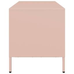 Berkfield Home TV Cabinet Pink 101.5x39x43.5 cm Cold-rolled Steel - thumbnail 6
