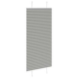Berkfield Home Pleated Blind Anthracite 55x150 cm Fabric Width 54.4 cm Polyester in Grey - thumbnail 4