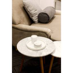 Lemon Pavilion Furniture Plumpton Chair - Velvet - L109 x W106 x H84 cm - Beige - thumbnail 5