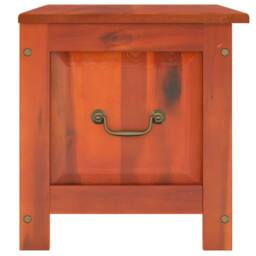 Berkfield Home Storage Chest with Lid Brown Solid Wood Acacia - thumbnail 5