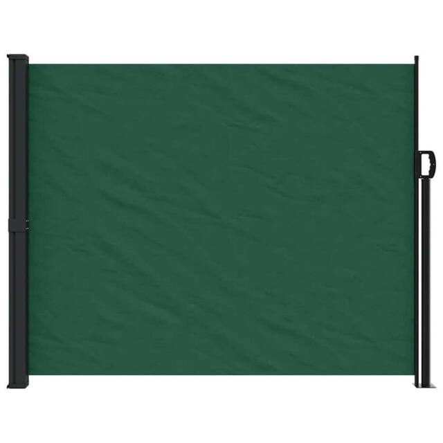 Berkfield Home Retractable Side Awning Dark Green 160x300 cm - image 1