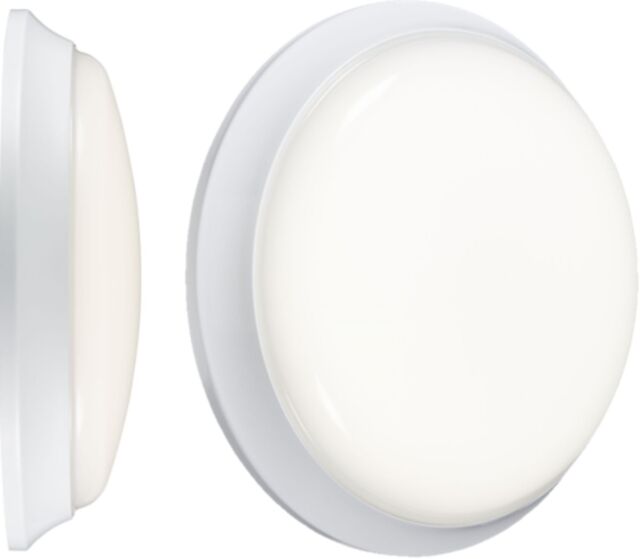 Netlighting Knightsbridge 230V IP54 14W IP54 LED Bulkhead 4000K BL12ALED in White - image 1