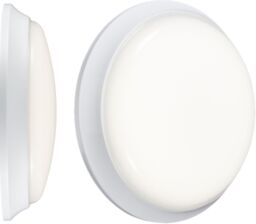 Netlighting Knightsbridge 230V IP54 14W IP54 LED Bulkhead 4000K BL12ALED in White - thumbnail 1