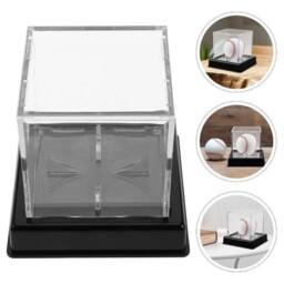 SPETLEK Acrylic Baseball Display Case Clear Storage Box Golf Tennis Ball - Size: Medium - thumbnail 8