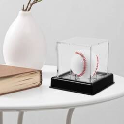 SPETLEK Acrylic Baseball Display Case Clear Storage Box Golf Tennis Ball - Size: Medium - thumbnail 4