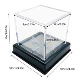 SPETLEK Acrylic Baseball Display Case Clear Storage Box Golf Tennis Ball - Size: Medium - thumbnail 2