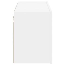 Berkfield Home TV Cabinet Wall-mounted White 80x30x41 cm - Size: 80 x 30 x 41 cm - thumbnail 7