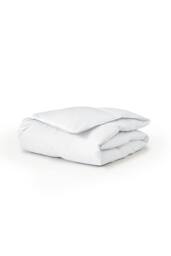 CHRISTY European Duck Feather & Down Filled All Season Duvet 10.5 Tog in White - Size: King - thumbnail 2