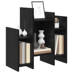 Berkfield Home Side Cabinet Black oak 60 x 26 x 60 cm Engineered wood - thumbnail 1
