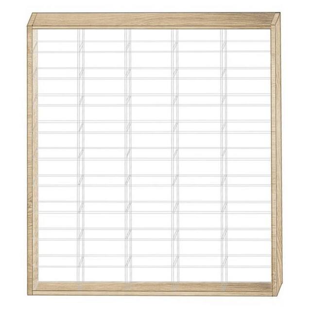 FLAVORA 50 Grid FOR Wheels Diecast Car Matchbox in Natural - Size: 0.6m2 - image 1