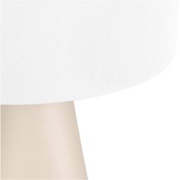 Loops 2 PACK Sandy Finish Modern Design Table Lamp for Stylish Indoor Decor in Nude - thumbnail 4